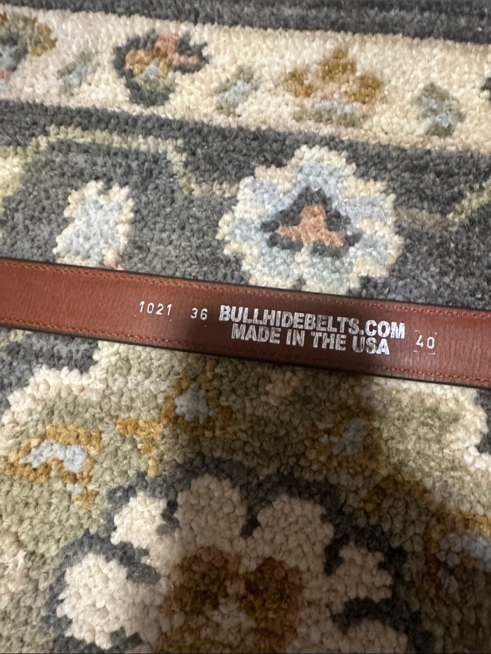 Bullhide Belts Brown Leather Belt